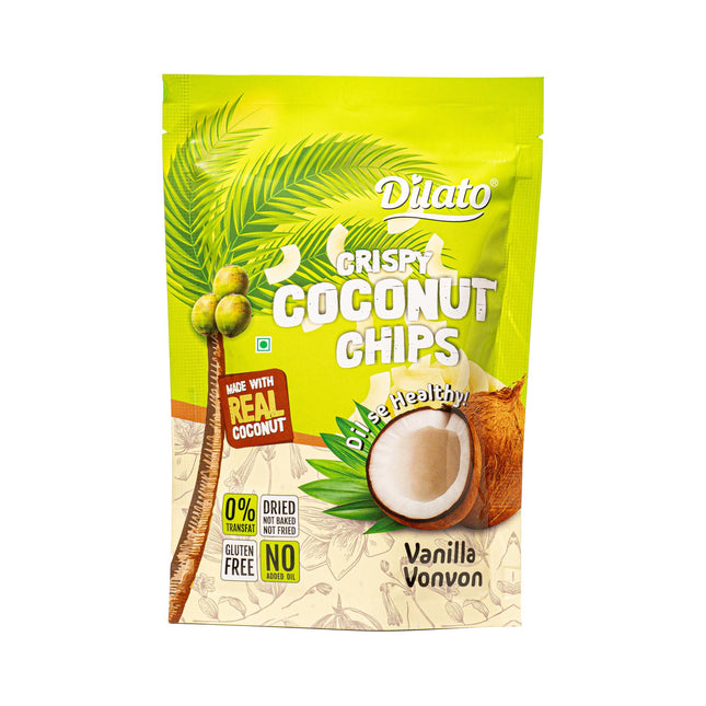 Crispy Coconut Chips Vanilla Vonvon