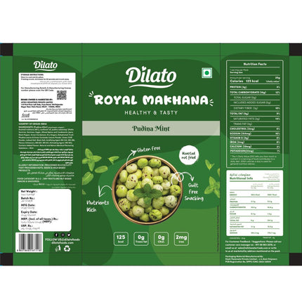 Royal Makhana Pudina Mint Pack of 6