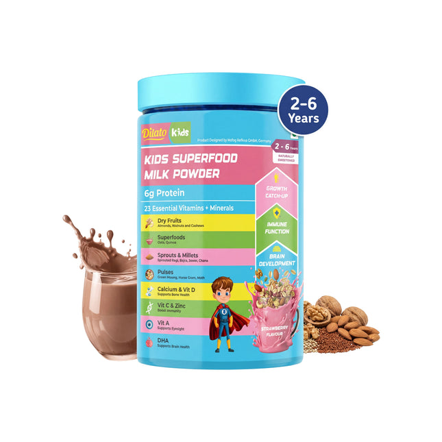 Kids Superfood Milk Powder Strawberry (2-6 Years)