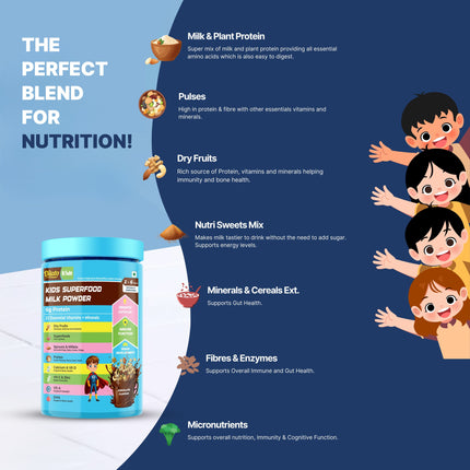 Kids Superfood Milk Powder Vanilla (2-6 Years)