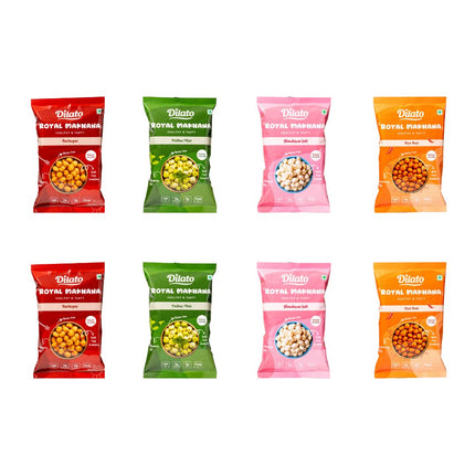 Royal Makhana Assorted Pack of 8 (2 each)