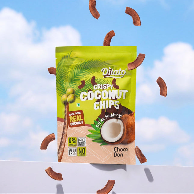 Crispy Coconut Chips Choco Don