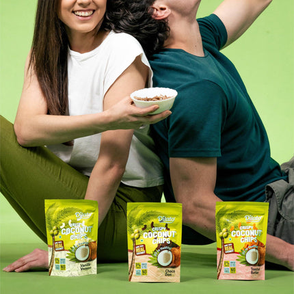 Crispy Coconut Chips Assorted Pack of 6 (2 each)