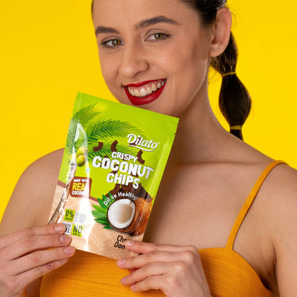 Crispy Coconut Chips Choco Don