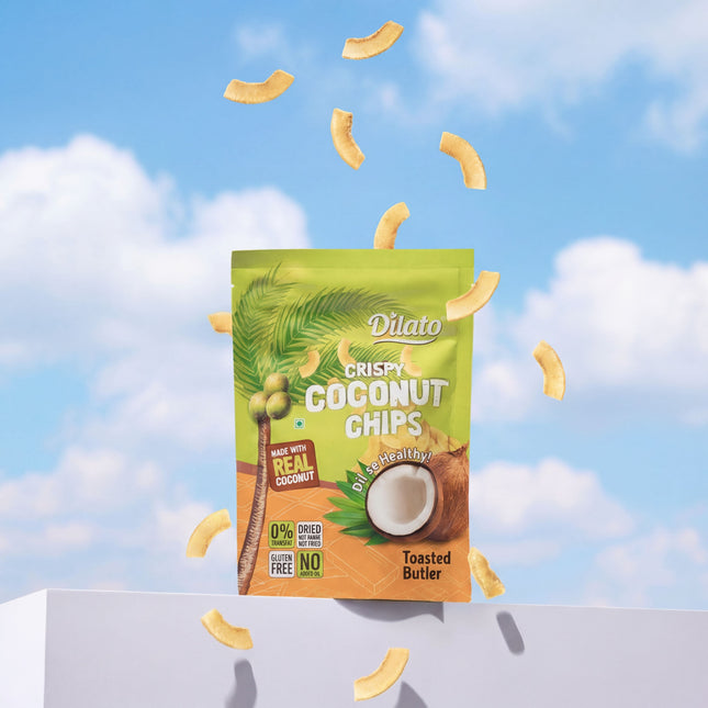 Crispy Coconut Chips Toasted Butler