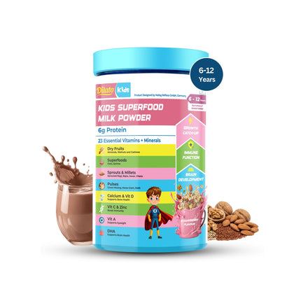 Kids Superfood Milk Powder Vanilla (6-12 Years)